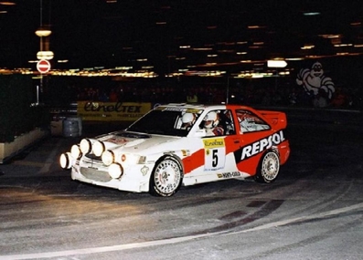 Carlos Sainz Cenamor - Luis Moya
65º Rallye Automobile de Monte-Carlo 1997. Ford Escort WRC (P6 FMC). Clasificado 2º.

Del 18 al 22 de Enero, Monte-Carlo.
Superficie: asfalto - nieve.

El Rally tenia un total de 1704.90 km de los que 398.31 km divididos en 18 tramos, eran especiales.

Tomaron la salida 23 equiposs, finalizaron 17.@
Palabras clave: ;Luis_Moya;Ford;Escort;WRC;Montecarlo;1997