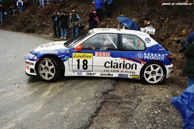 Adruzilo Lopes - LuIs Lisboa
66º Rallye Automobile de Monte-Carlo 1998. Peugeot 306 Maxi (775 LYV 75). Clasificado 12º.

Del 19 al 21 de Enero, Monte-Carlo.
Superficie: asfalto - nieve.

El Rally tenia un total de 1454.53 km de los que 359.19 km divididos en 18 tramos eran especiales.

Tomaron la salida 106 equipos, finalizaron 60.@

Palabras clave: Peugeot;Montecarlo;1998
