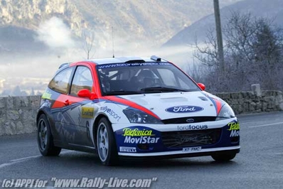 Markko Martin -  Michael Park
70º Rallye Automobile de Monte-Carlo 2002. Ford Focus WRC 02 (X7 FMC). Clasificado 12º.

Del 18 al 20 de Enero, Monaco.
Superficie: asfalto - nieve.

El Rally tenia un total de 1424.55 km km de los que 396.78 km divididos en 15 tramos eran especiales, (una de ellas fue cancelada SS2 Sisteron - Thoard 1 de 36.73 Km).

Se inscribieron 55 equipos, tomaron la salida 54, finalizaron 26.@
Palabras clave: Markko_Martin;Ford;Focus;WRC;Montecarlo;2002