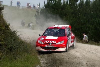 Marcus Grönholm - Timo Rautiainen
33º Propecia Rally New Zealand 2003. Peugeot 206 WRC (286 NNN 75). Clasificado 1º.

Del 10 al 13 de Abril, Auckland, Nueva Zelanda.
Superficie: tierra.

El Rally tenia un total de 1297.81 Km de los que 403.52 Km divididos en 22 tramos eran especiales.

Se inscribieron 86 equipos, tomaron la salida 80, finalizaron 46.@
Palabras clave: ;Peugeot;WRC;Nueva_Zelanda;2003
