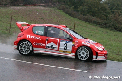 Gilles Panizzi - Hervé Panizzi
39º Rallye Catalunya - Costa Brava - Rallye de España 2003. Peugeot 206 WRC (945 NVB 75). Clasificado 1º.

Del 24 al 26 de Octubre, Lloret de Mar, Girona, Catalunya, España.
Superficie: asfalto.

El Rally tenia un total de 1553.72 Km de los que 381.18 Km divididos en 22 tramos eran especiales.

Se inscribieron 49 equipos, tomaron la salida 47, finalizaron 33.

© Mondegosport
@
Palabras clave: Peugeot;WRC;Catalunya;2003;Spain