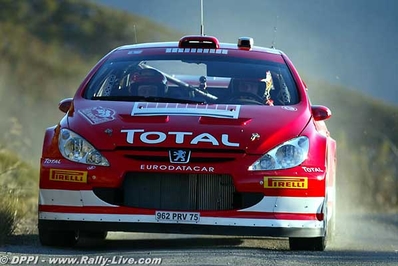 Marcus Grönholm - Timo Rautiainen
73º Rallye Automobile de Monte-Carlo 2005. Peugeot 307 WRC (962 PRV 75). Clasificado 5º.
Marlboro Peugeot Total

Del 21 al 23 de Enero, Mónaco
Superficie: asfalto - nieve.

El Rally tenis un total de 1360.13 km de los que 353.07 km divididos en 15 tramos eran especiales.

Tomaron la salida 34 equipos, finalizaron 24.@
Palabras clave: Timo_Rautiainen;Peugeot;WRC;Montecarlo;2005