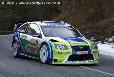 Marcus Grönholm - Timo Rautiainen
74º Rallye Automobile de Monte-Carlo 2006. Ford Focus RS WRC 06. Clasificado 1º.
El Rally tenia un total de 1,294.89 Km de los que 366.39 km divididos en 18 tramos eran especiales, (2 de ellas fueron canceladas SS3 Pierlas - Ilonse 1 de 23.22 Km y SS11 La Tour sur Tinee - Utelle 2 de 18.73 Km).
Se inscribieron 53 equipos, tomaron la salida 51, finalizaron 43.@
Palabras clave: ;Timo_Rautiainen;Ford;Focus;RS;WRC;Montecarlo;2006