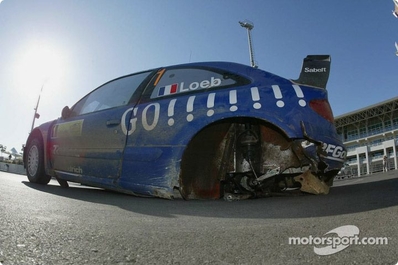 Sebastien Loeb - Daniel Elena
53º BP Ultimate Acropolis Rally of Greece 2006. Citröen Xsara WRC (831 DPT 78). Clasificado 2º.
Kronos Racing

Del 2 al 4 de Junio, Athens.
Superficie: tierra.

El Rally constabade 3 etapas con un tenia un total de 1279.29 km de los que 355.62 km divididos en 18 tramos eran cronometrados.

Se inscribieron 91 equipos, tomaron la salida 84, finalizaron 69.@
Palabras clave: Citroen;Xsara;WRC;Acropolis;Grecia;Atenas;2006;crash