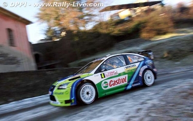 Mikko Hirvonen - Jarmo Lehtinen
74º Rallye Automobile de Monte-Carlo 2006. Ford Focus RS WRC 06 (EU55 BNA). Clasificado 7º.

Del 20 al 22 de Enero, Monaco.
Superficie: asfalto - nieve.

El Rally tenia un total de 1294.89 Km de los que 366.39 km divididos en 18 tramos eran especiales, (2 de ellas fueron canceladas SS3 Pierlas - Ilonse 1 de 23.22 Km y SS11 La Tour sur Tinee - Utelle 2 de 18.73 Km).

Se inscribieron 53 equipos, tomaron la salida 51, finalizaron 43.@
Palabras clave: ;Jarmo_Lehtinen;Ford;Focus;RS;WRC;Montecarlo;2006
