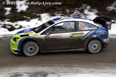 Mikko Hirvonen - Jarmo Lehtinen
74º Rallye Automobile de Monte-Carlo 2006. Ford Focus RS WRC 06 (EU55 BNA). Clasificado 7º.

Del 20 al 22 de Enero, Monaco.
Superficie: asfalto - nieve.

El Rally tenia un total de 1294.89 Km de los que 366.39 km divididos en 18 tramos eran especiales, (2 de ellas fueron canceladas SS3 Pierlas - Ilonse 1 de 23.22 Km y SS11 La Tour sur Tinee - Utelle 2 de 18.73 Km).

Se inscribieron 53 equipos, tomaron la salida 51, finalizaron 43.@
Palabras clave: ;Jarmo_Lehtinen;Ford;Focus;RS;WRC;Montecarlo;2006