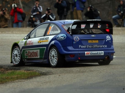 Marcus Grönholm - Timo Rautiainen
75º Rallye Automobile de Monte-Carlo 2007. Ford Focus RS WRC 06 (EJ56 FZV). Clasificado 3º.

Del 18 al 21 de Enero, Valence, Monte-Carlo.
Superficie: asfalto - nieve.

El Rally tenia un total de 1185.22 km de los que 328.54 km divididos en 15 tramos eran especiales.

Tomaron la salida 47 equipos, finalizaron 39.@
Palabras clave: ;Timo_Rautiainen;Ford;Focus;RS;WRC;Montecarlo;2007