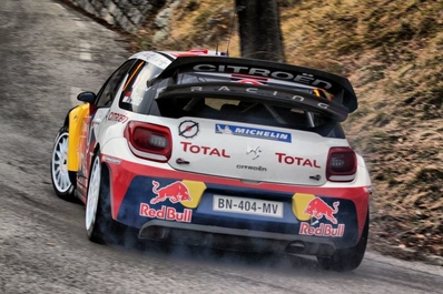 Sebastien Loeb - Daniel Elena
80º Rallye Automobile de Monte-Carlo 2012. Citröen DS3 WRC (BN-404-MV). Clasificado 1º.

Del 17 al 22 de Enero, Valence - Monaco.
Superficie: asfalto - nieve.

El Rally teni­a un total de 1772.52 km de los que 433.36 Km divididos en 18 tramos eran especiales.

Se inscribieron 82 equipos, tomaron la salida 73, finalizaron 45.@
Palabras clave: Sebastien_Loeb;Citroen;DS3;WRC;Montecarlo;2012