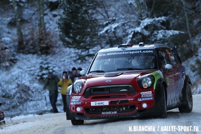 Pierre Campana -  Sabrina de Castelli
80º Rallye Automobile de Monte-Carlo 2012. Mini John Cooper Works WRC (2 WRC). Clasificado 7º.

Del 17 al 22 de Enero, Valence - Monaco.
Superficie: asfalto - nieve.

El Rally teni­a un total de 1772.52 km de los que 433.36 Km divididos en 18 tramos eran especiales.

Se inscribieron 82 equipos, tomaron la salida 73, finalizaron 45.@
Palabras clave: Mini;Cooper;Montecarlo;2012;nieve;WRC