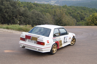 Josep Mª Martinez - Luka Larrossa
54º Rallye 2000 Viratges 2014. BMW M3 E30. Clasificado 4º.

El Rally tenia 88.26 Km cronometrados divididos en 10 tramos.
Tomaron la salida 99 equipos, 60 de ellos para el Campeonato de Catalunya Velocidad, 27 Regularidad y 12 de ECOseries.

Foto en A1 Taurons.
Palabras clave: 2000_Viratges;Manresa;Biela_Club_Manresa;2014