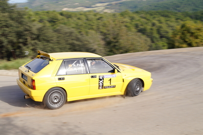 Narcis Pou - Marc Vila
54º Rallye 2000 Viratges 2014. Lancia Delta HF Integrale.

El Rally tenia 88.26 Km cronometrados divididos en 10 tramos.
Tomaron la salida 99 equipos, 60 de ellos para el Campeonato de Catalunya Velocidad, 27 Regularidad y 12 de ECOseries.

Foto en A1 Taurons.
Campeonato de Regularidad.
Palabras clave: 2000_Viratges;Manresa;Biela_Club_Manresa;2014
