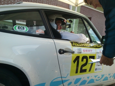 Carlos Garriga - Jean Pierre Palau
60º Rally Costa Brava 2012. Porsche 911 SC.
Control horario Stop llegadas en el tramo de Les Serres de 12,67Km.
Campeonato España de Rallys de Regularidad para Vehà­culos Històricos /Copa de Catalunya de Regularidad Sport
Palabras clave: Porsche;Costa_Brava;2012