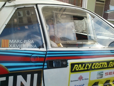 Xavier Piña - Marc Piña
60º Rally Costa Brava 2012. Lancia Rally 037 Ex- Markku Alén.
Control horario Stop llegadas en el tramo de Les Serres de 12,67Km.
Campeonato España de Rallys de Regularidad para Vehà­culos Històricos /Copa de Catalunya de Regularidad Sport
Palabras clave: Lancia;Rally;Costa_Brava;2012